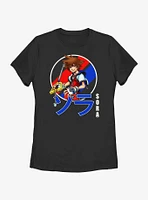 Disney Kingdom Hearts Sora Classic Anime Womens T-Shirt