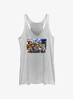 Disney Kingdom Hearts Round Up Womens Tank Top