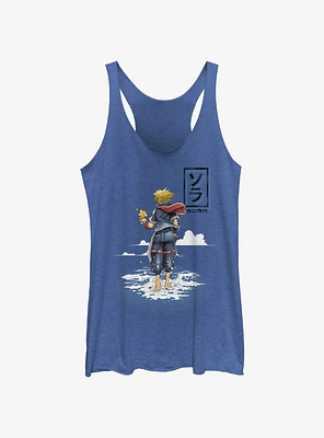 Disney Kingdom Hearts Sora Starfish Womens Tank Top