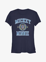 Disney Mickey Mouse & Minnie College Girls T-Shirt