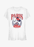 Disney Mickey Mouse Paris Girls T-Shirt