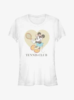 Disney Minnie Mouse Minnie's Tennis Club Girls T-Shirt