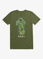 Sesame Street Oscar The Grouch Anatomy T-Shirt