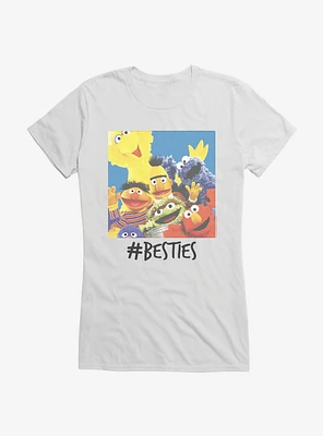 Sesame Street Besties Selfie Girls T-Shirt