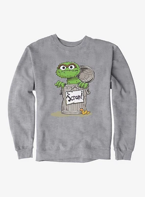 Sesame Street Oscar The Grouch Scram Sweatshirt