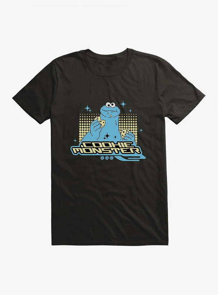 Sesame Street Cookie Monster Eating Action T-Shirt