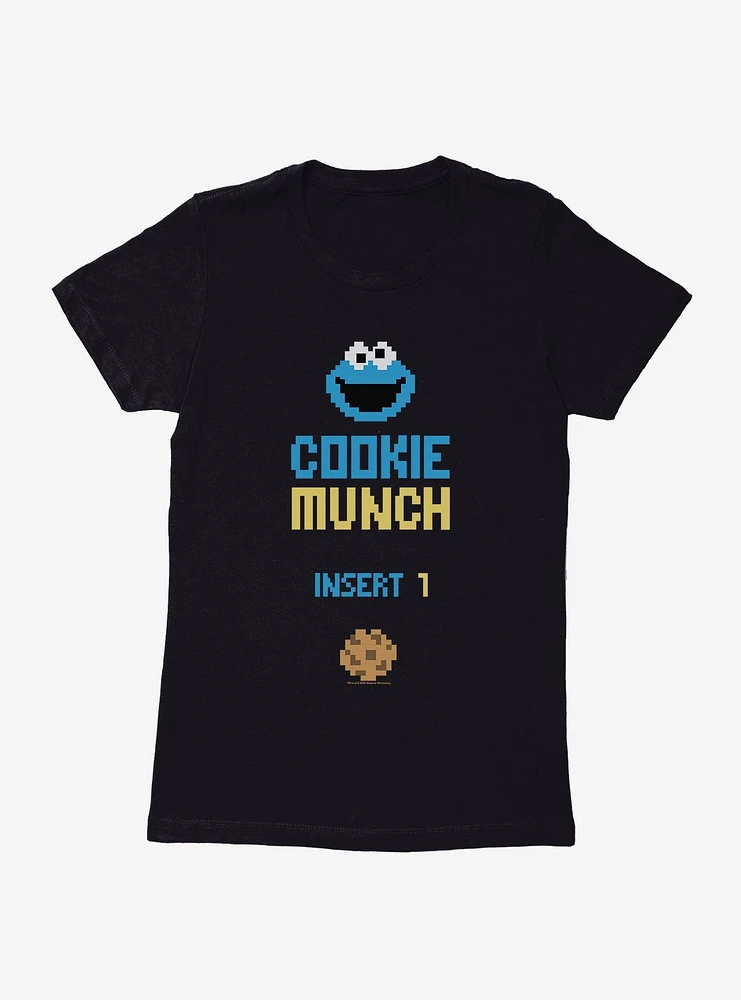 Sesame Street Cookie Monster Munch Womens T-Shirt