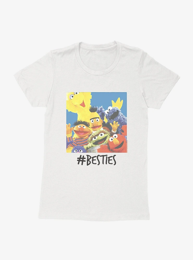 Sesame Street Besties Selfie Womens T-Shirt