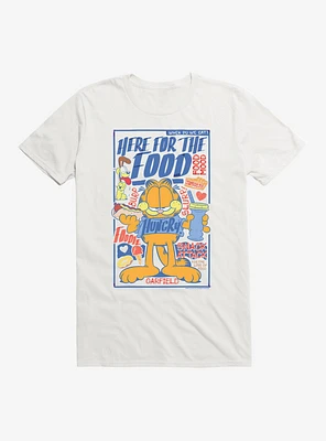 Garfield Here For The Food T-Shirt