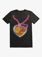 Garfield Heart Chain With Pooky T-Shirt