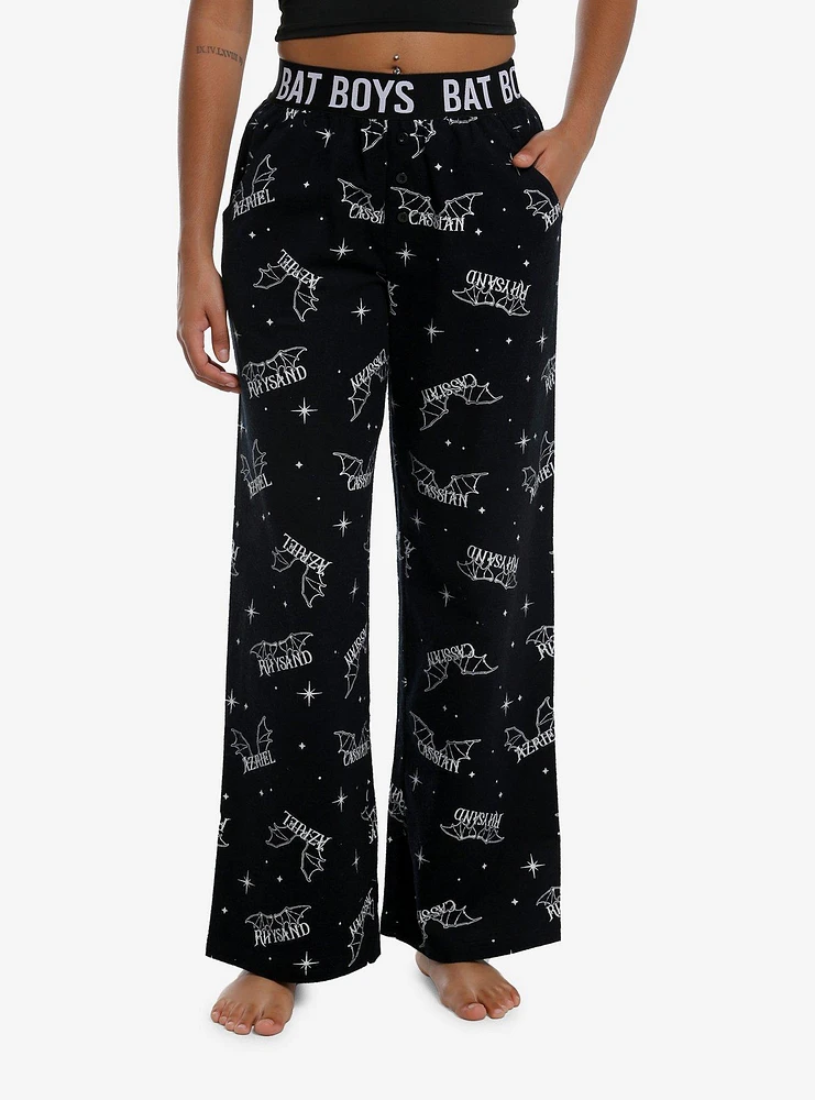 A Court Of Thorns And Roses Bat Boys Pajama Pants