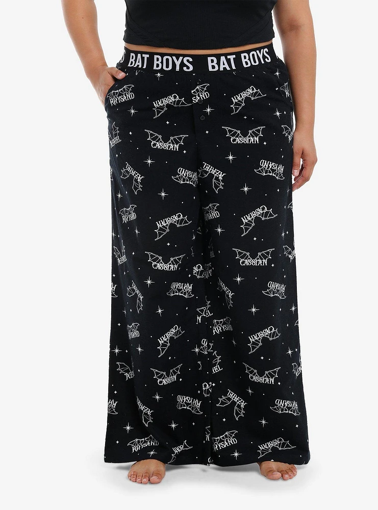 A Court Of Thorns And Roses Bat Boys Pajama Pants Plus