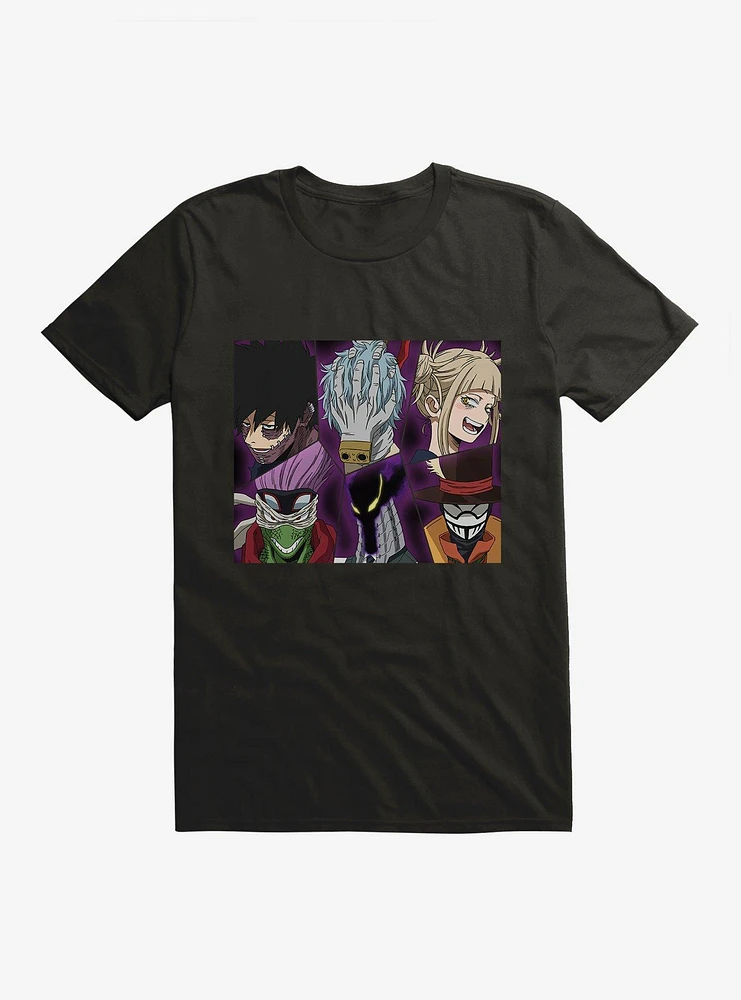 My Hero Academia League Of Villains Faces T-Shirt