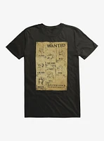 The Seven Deadly Sins Wanted Poster T-Shirt