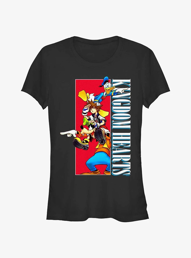 Disney Kingdom Hearts Group Box Girls T-Shirt