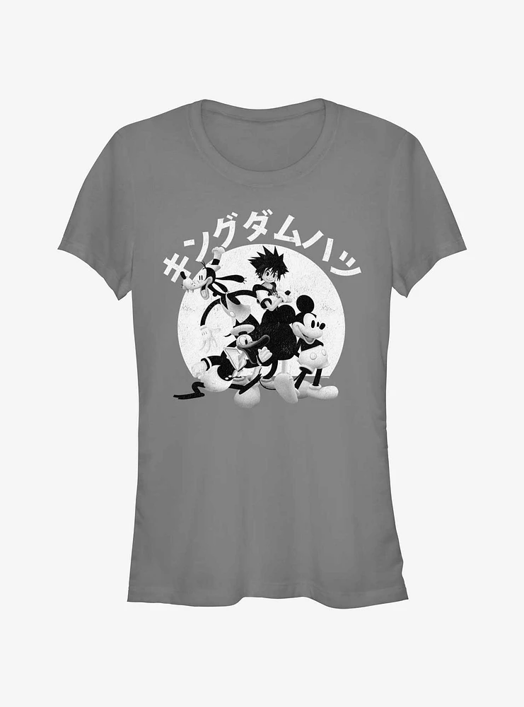 Disney Kingdom Hearts Classic Gang Girls T-Shirt