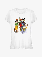 Disney Kingdom Hearts Group Girls T-Shirt