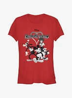 Disney Kingdom Hearts Retro Team Girls T-Shirt