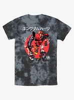 Disney Kingdom Hearts Up And Down Tie-Dye T-Shirt