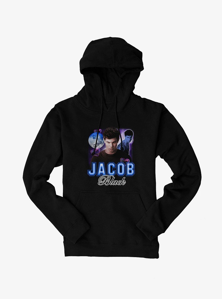 Twilight Jacob Black Retro Style Portrait  Hoodie