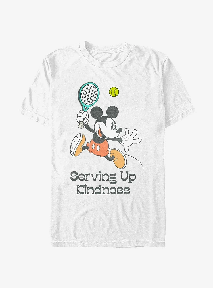 Disney Mickey Mouse Serving Up Kindness Tennis T-Shirt