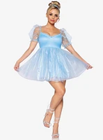 Frosted Organza Babydoll Dress