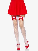 Bow Industrial Net Thigh Highs