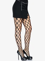 Rhinestone Jumbo Pothole Net Tights