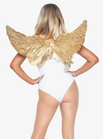 Gold Feather Wings