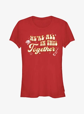 Disney Channel High School Musical We're All This Together Girls T-Shirt