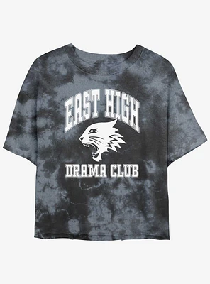 Disney Channel High School Musical East Drama Club Girls Tie-Dye Crop T-Shirt