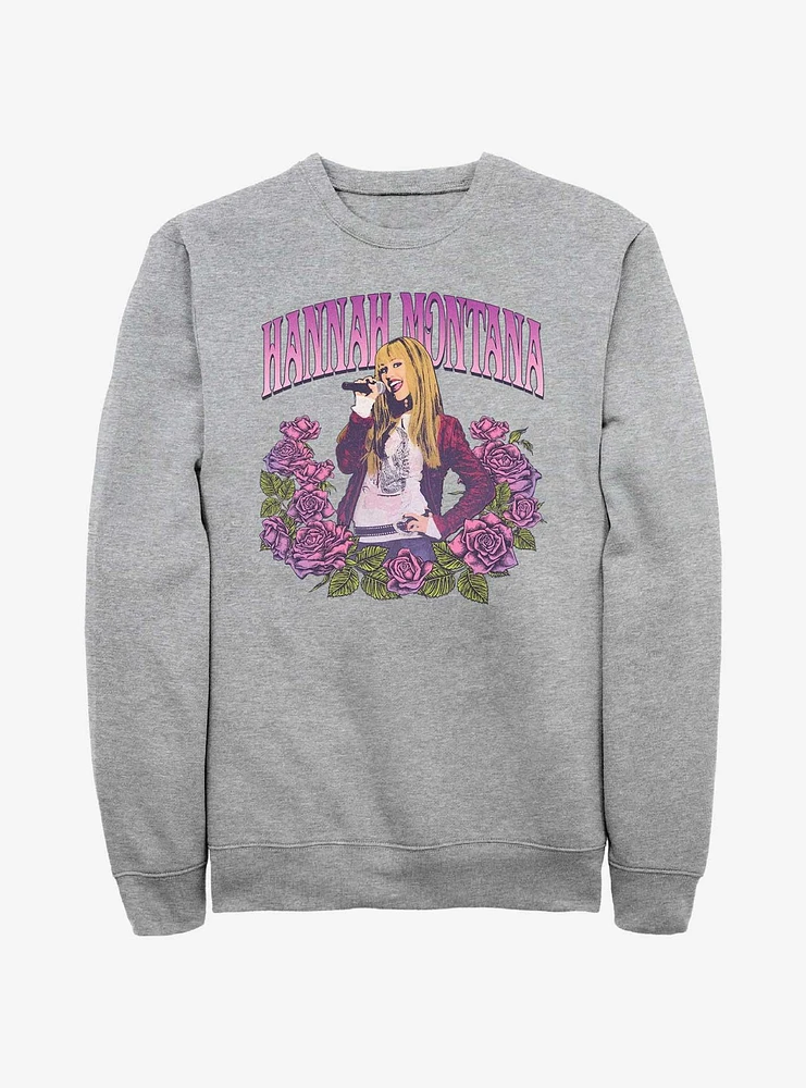 Disney Channel Hannah Montana Floral Pop Star Sweatshirt