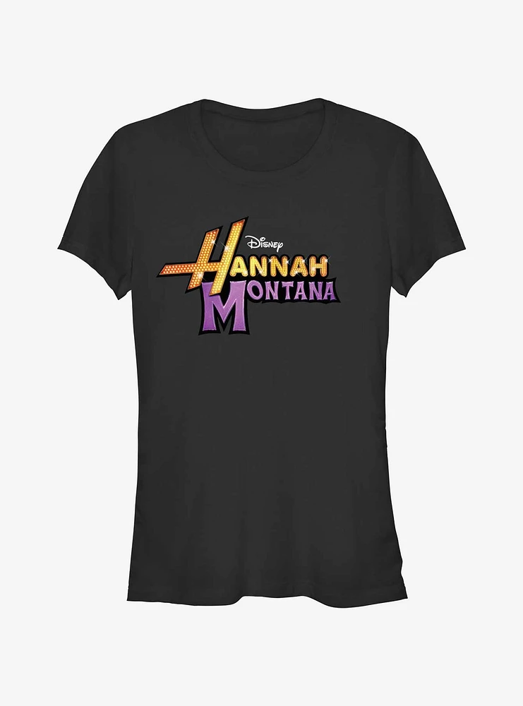 Disney Channel Hannah Montana Glam Logo Girls T-Shirt