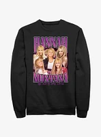 Disney Channel Hannah Montana Pop Star Montage Sweatshirt