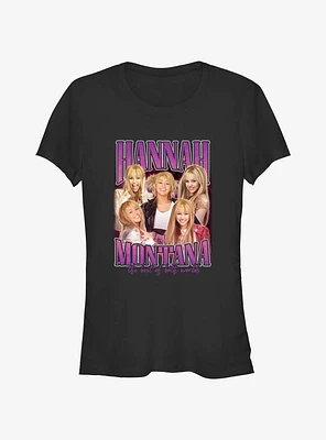 Disney Channel Hannah Montana Pop Star Montage Girls T-Shirt