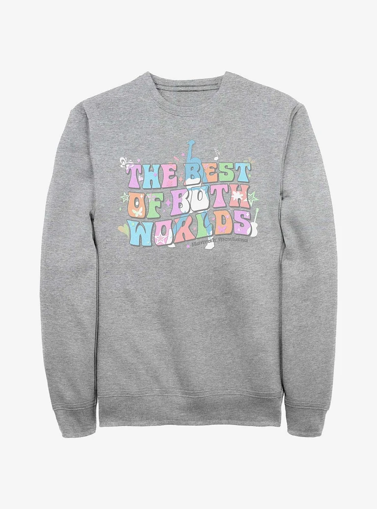 Disney Channel Hannah Montana The Best Of Both Worlds Sweatshirt