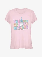 Disney Channel Hannah Montana The Best Of Both Worlds Girls T-Shirt