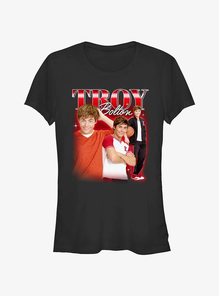 Disney Channel High School Musical Troy Collage Girls T-Shirt