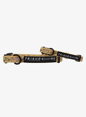 Friends x Sassy Woof Dog Collar