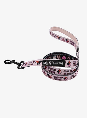 DC Comics Harley Quinn x Sassy Woof Dog Leash