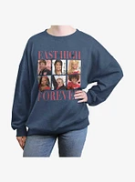 Disney Channel High School Musical East Friends Forever Girls Oversized Sweatshirt