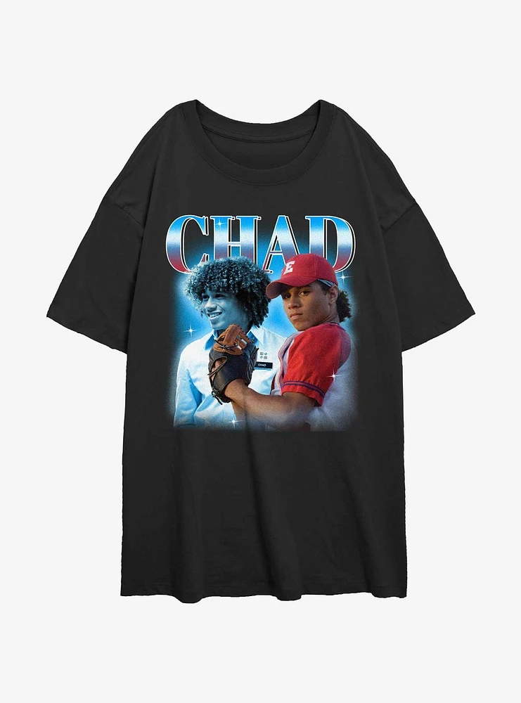 Disney Channel High School Musical Chad Collage Girls Oversized T-Shirt