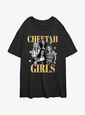 Disney Channel The Cheetah Girls Group Shot Oversized T-Shirt