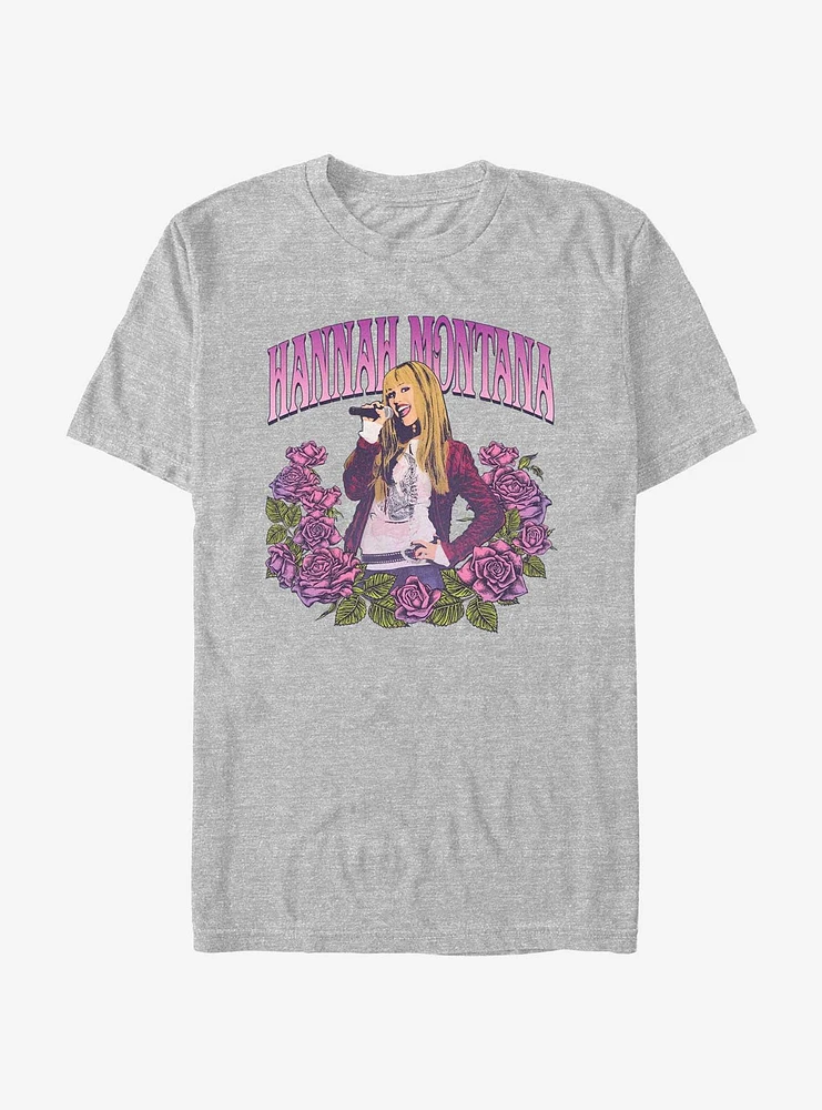 Disney Channel Hannah Montana Floral Pop Star T-Shirt