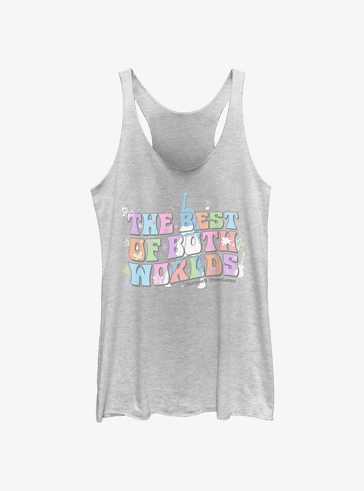 Disney Channel Hannah Montana The Best Of Both Worlds Girls Tank