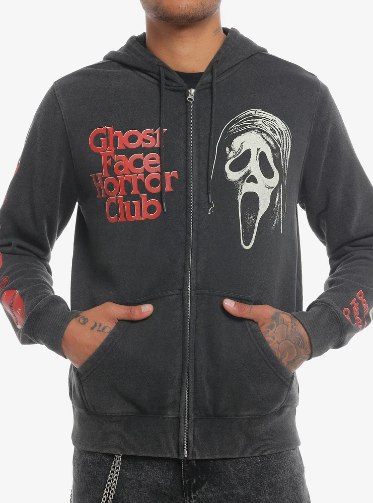 Scream Ghost Face Horror Club Hoodie