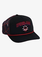 Marvel Spider-Man: Across The Spider-Verse Miles Web Trucker Hat