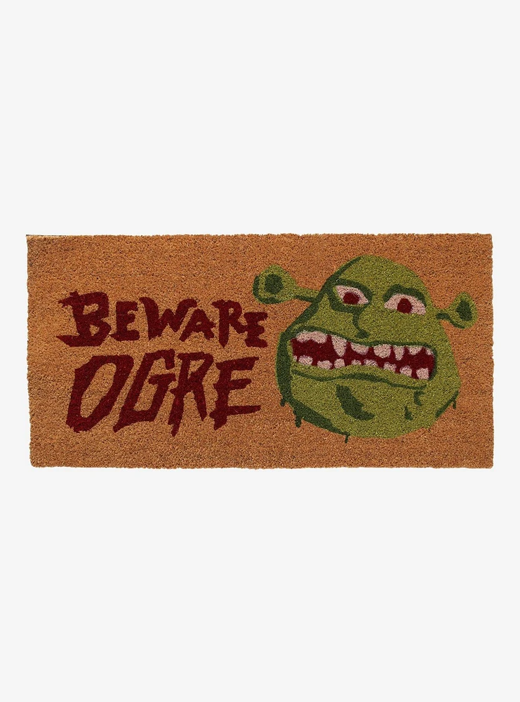 Shrek Beware Ogre Door Mat - BoxLunch Exclusive