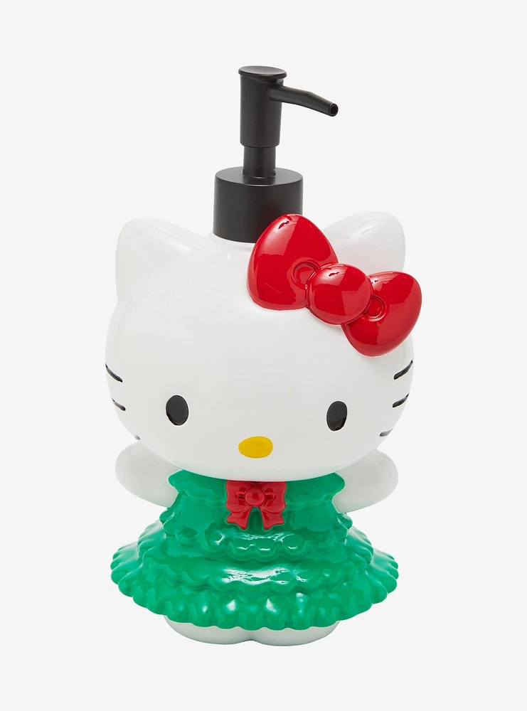 Sanrio Hello Kitty Holiday Tree Dress Soap Pump