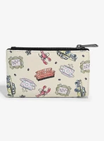 Loungefly Friends Icons Allover Print Wallet